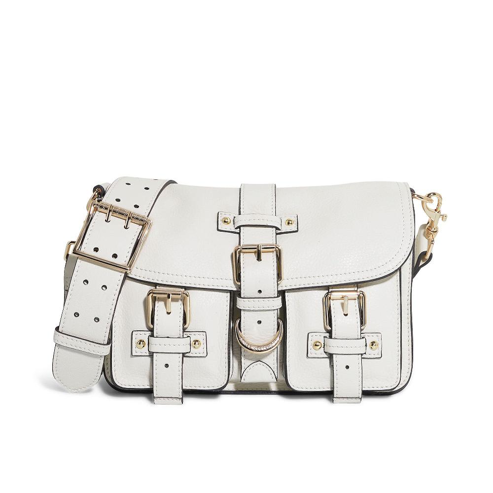 QVC Aimee Kestenberg Borsa a tracolla Saddle-Up Crossbody in pelle