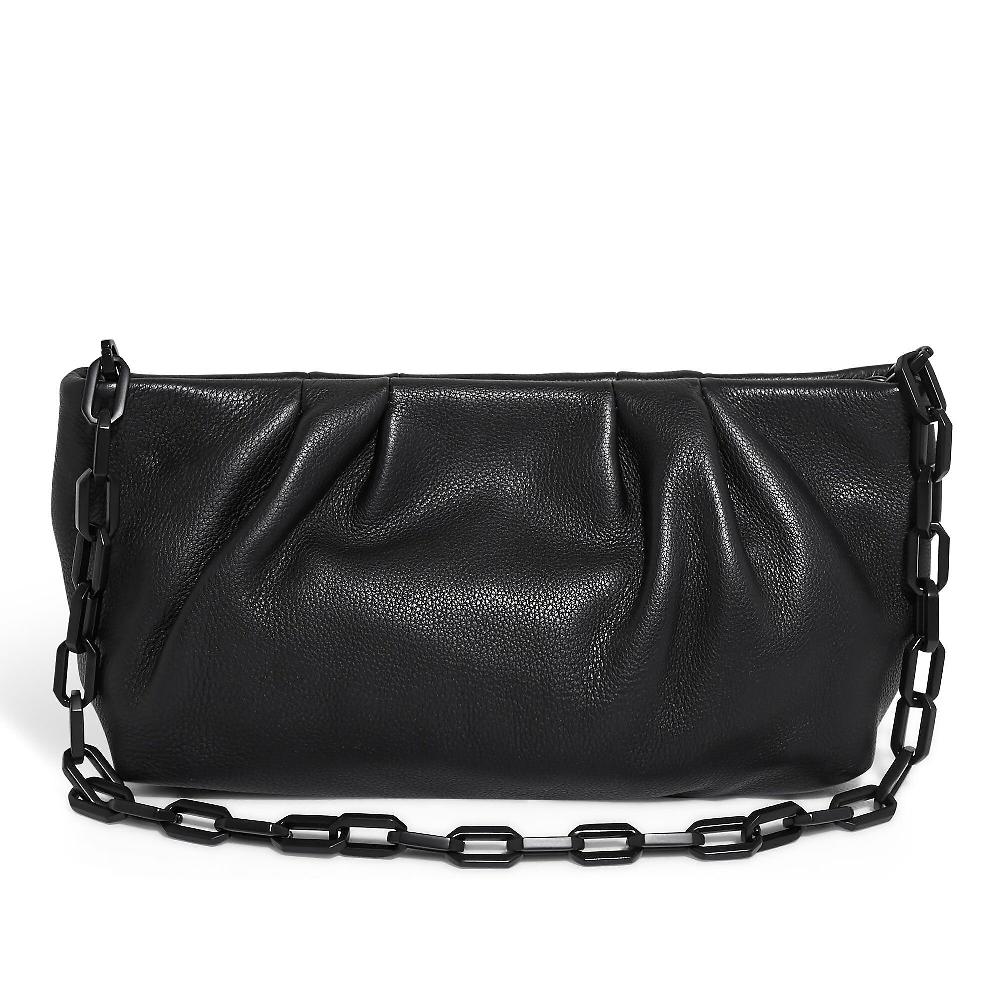 QVC Aimee Kestenberg Borsa In Pelle Be Mine Conv. Clutch Con Manico In Catena