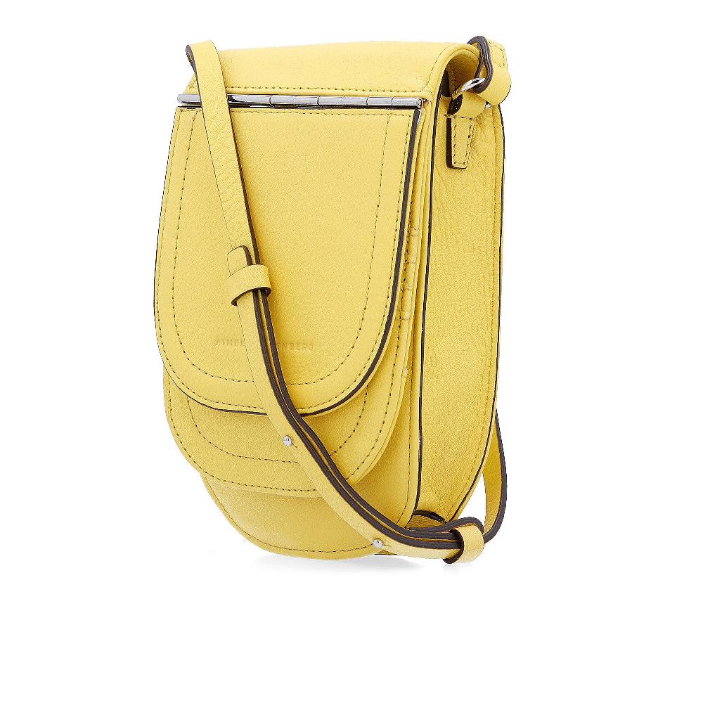 QVC Aimee Kestenberg Borsa/pochette In Pelle Con Tracolla Regolabile