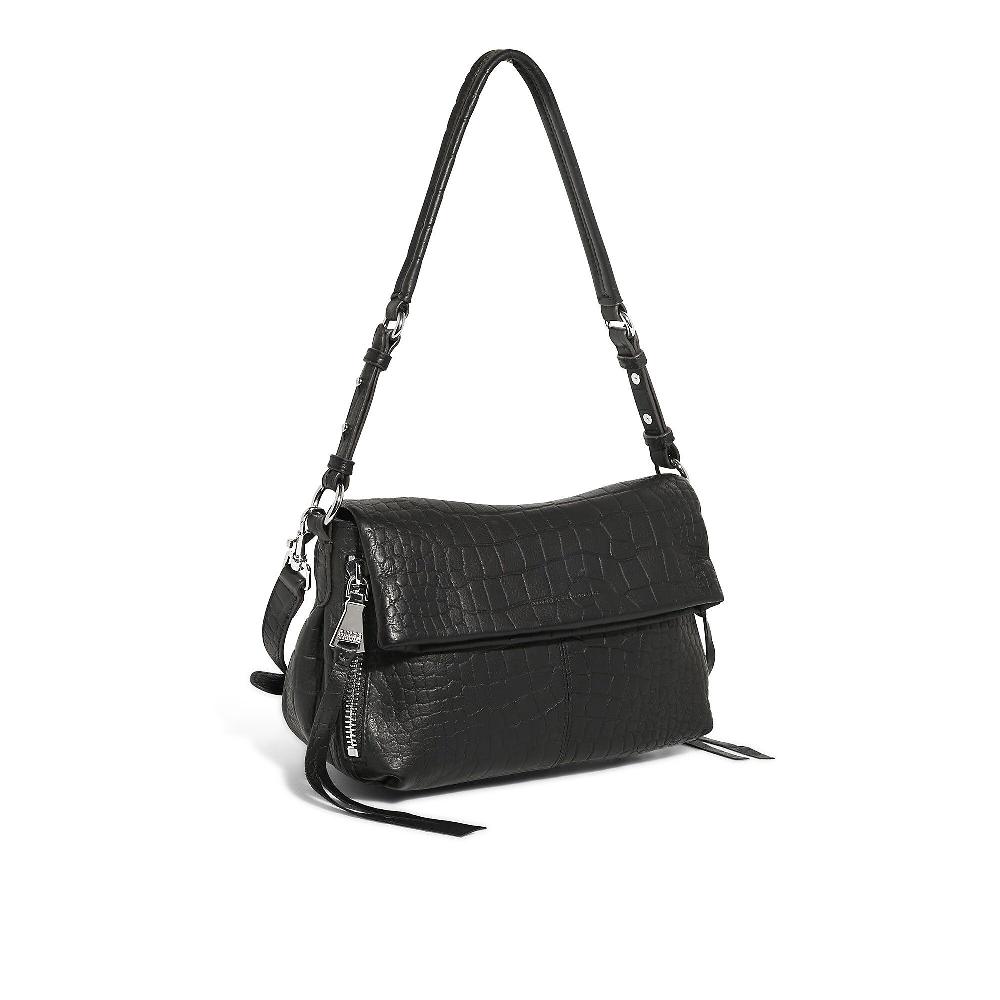 QVC Aimee Kestenberg Borsa Sidney In Pelle Con Manico E Tracolla Removibili
