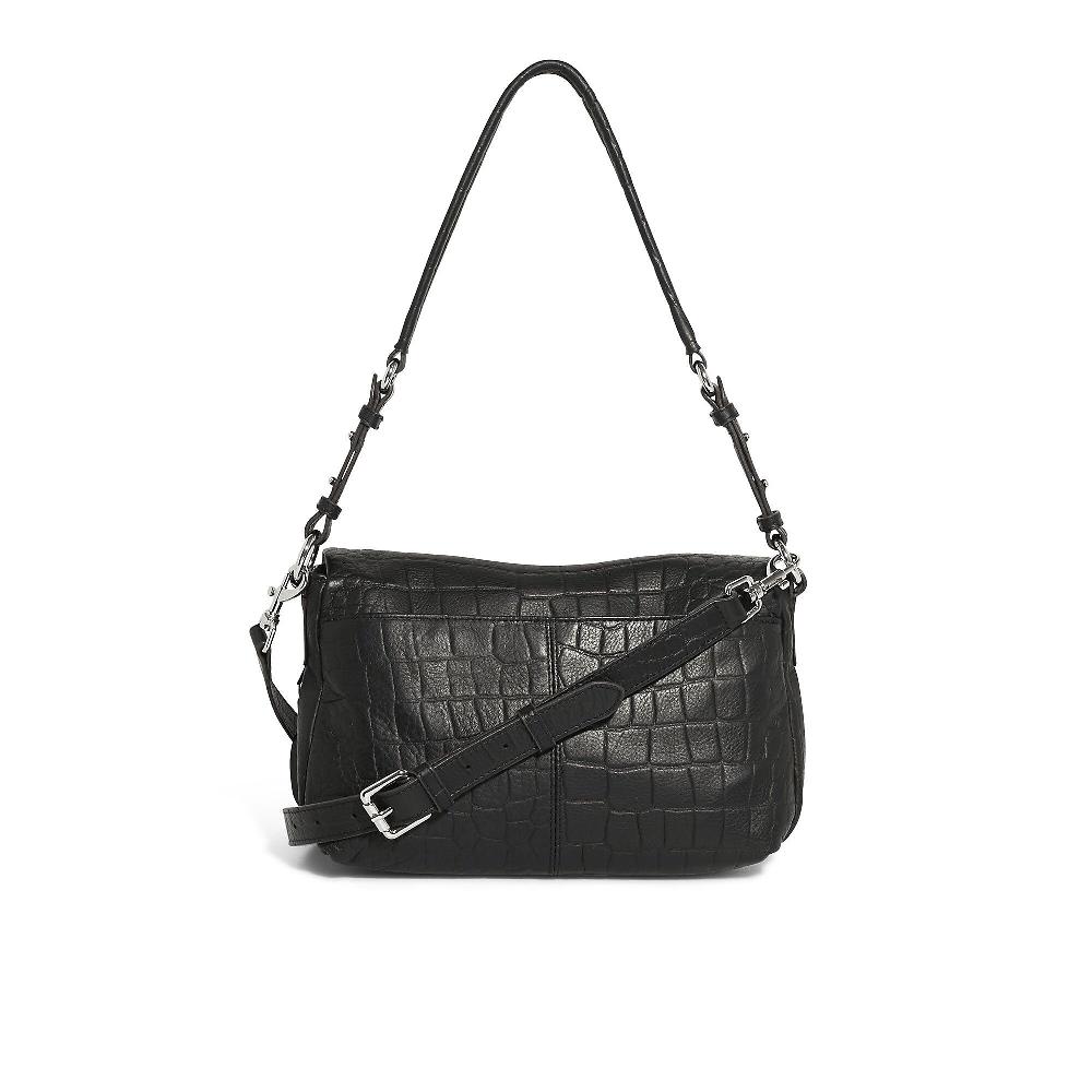 QVC Aimee Kestenberg Borsa Sidney In Pelle Con Manico E Tracolla Removibili