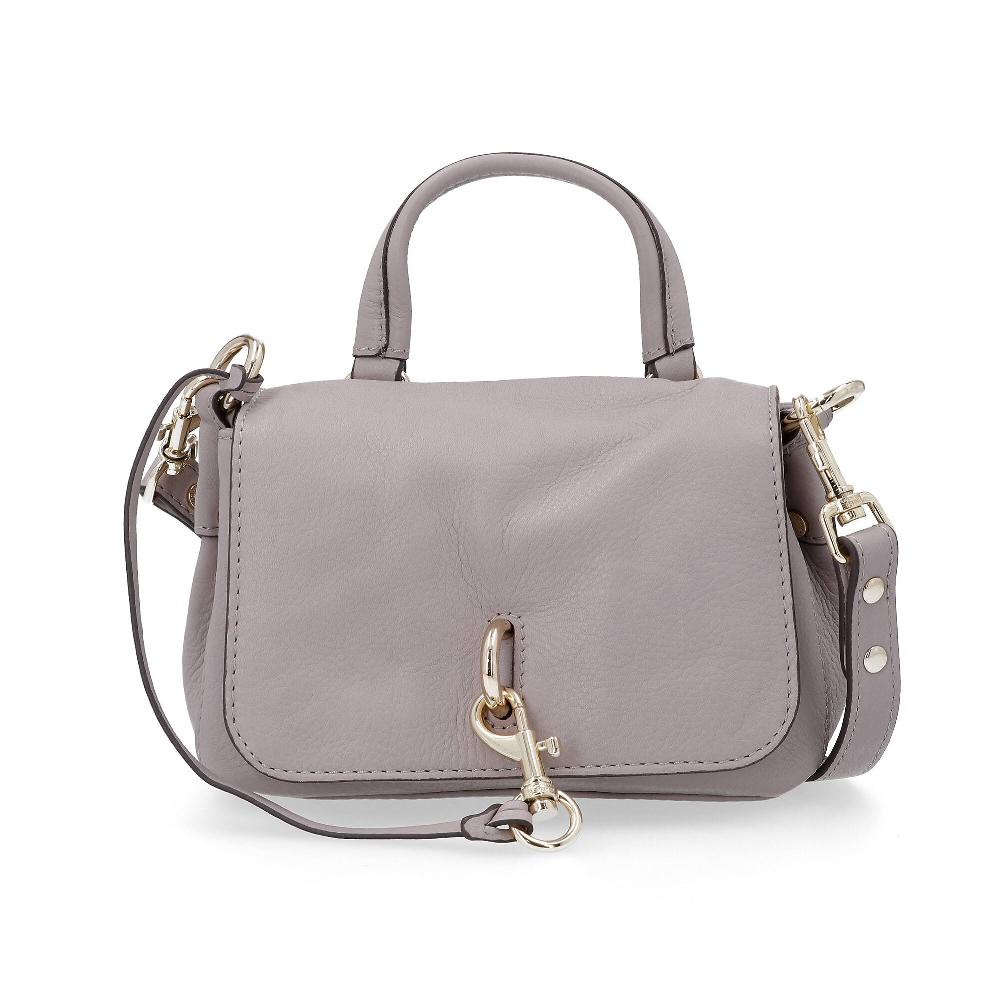 QVC Aimee Kestenberg The Inner Peace Borsa a tracolla in pelle con patta