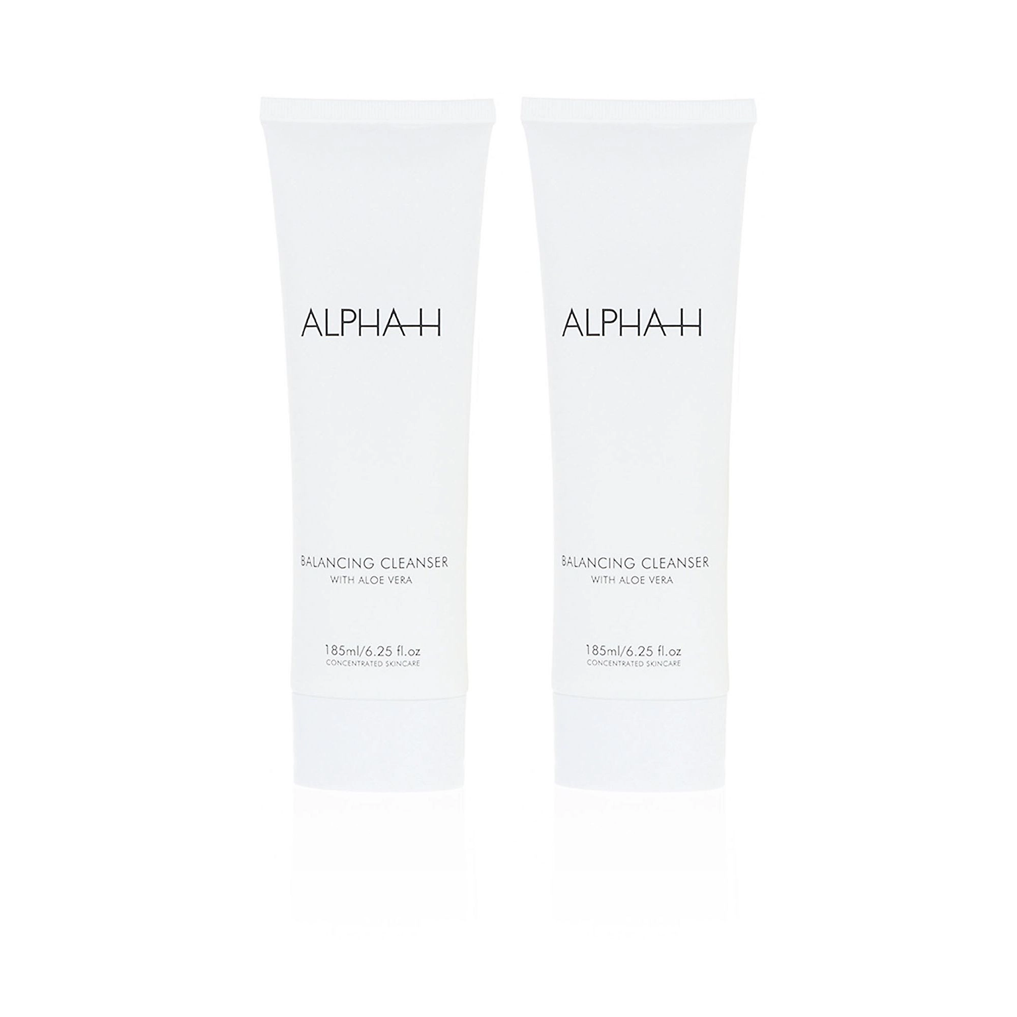 QVC Alpha - H Balancing 2 detergenti viso aloe vera e Vitamina E