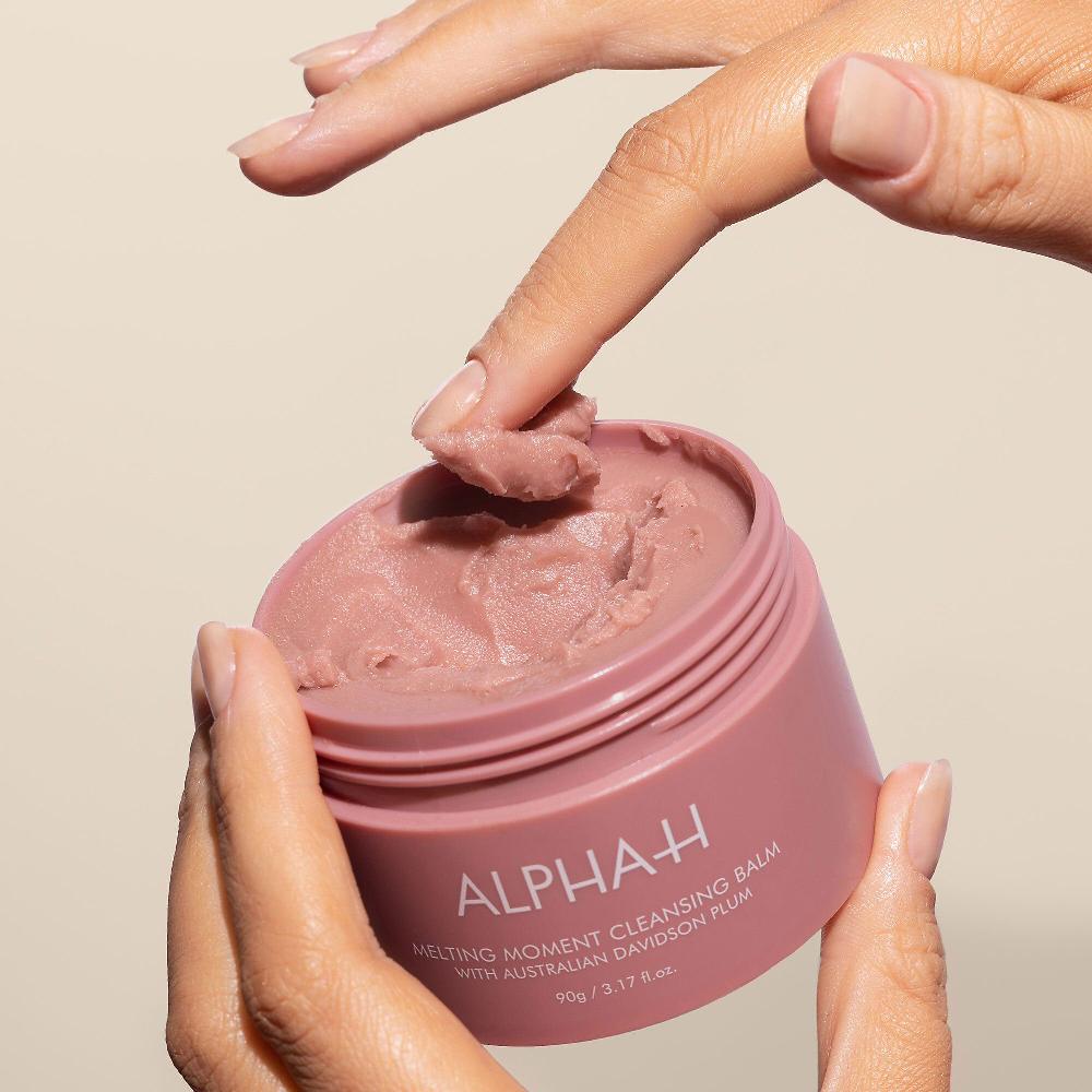 QVC Alpha - H Melting Moment Cleansing Balm 90g Balsamo Detergente Ed. Speciale Plum