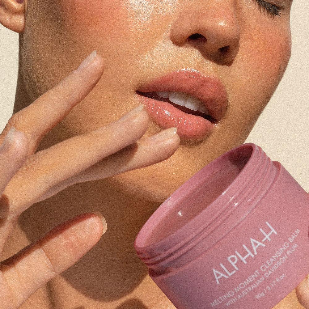 QVC Alpha - H Melting Moment Cleansing Balm 90g Balsamo Detergente Ed. Speciale Plum