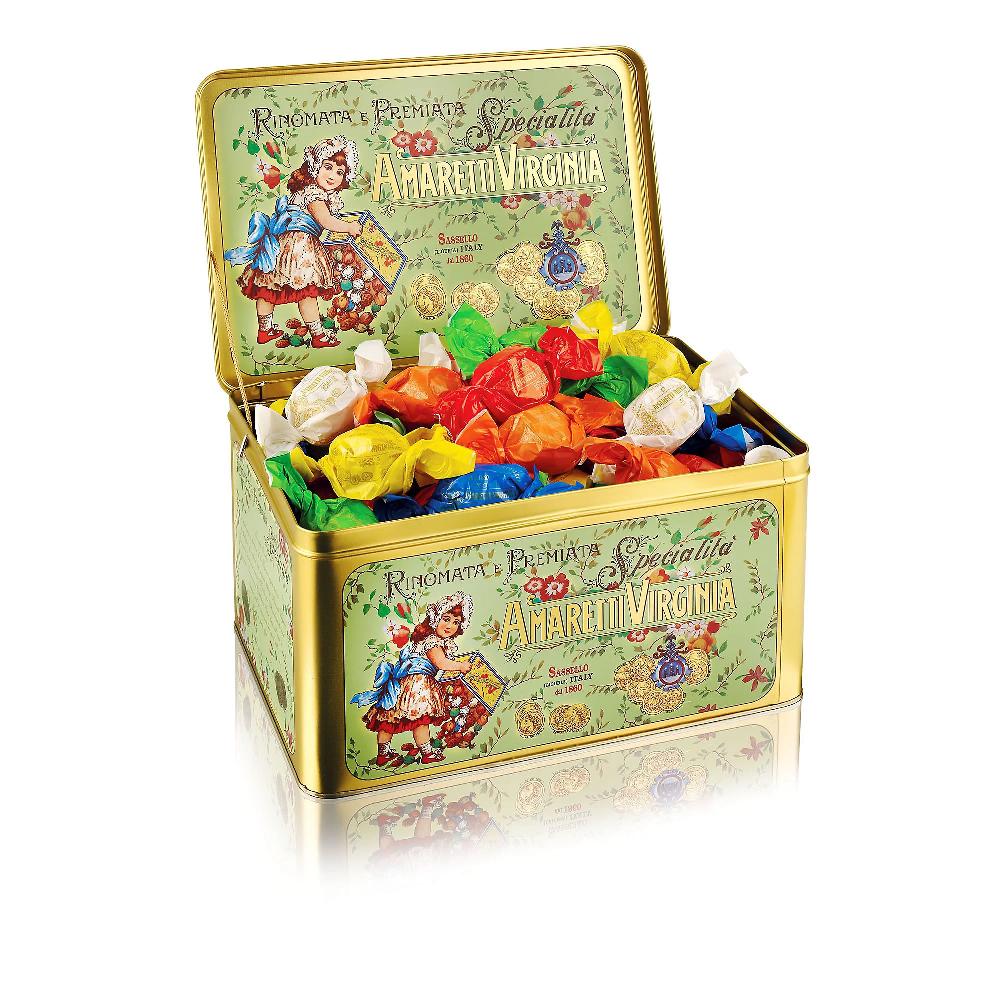 QVC Amaretti Virginia Bauletto con amaretti classici incarto singolo 1800g