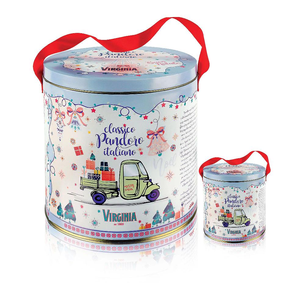 QVC Amaretti Virginia Kit 2 Panettoni o 2 Pandori in due dimensioni diverse