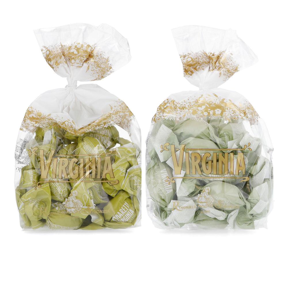 QVC Amaretti Virginia Set Delizie al pistacchio:amaretti e frolle