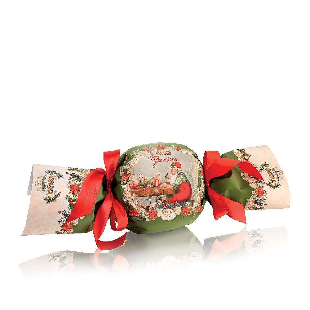 QVC Amaretti Virginia Set Panettoni Caramelle Di Natale: Classico E Cioccolato