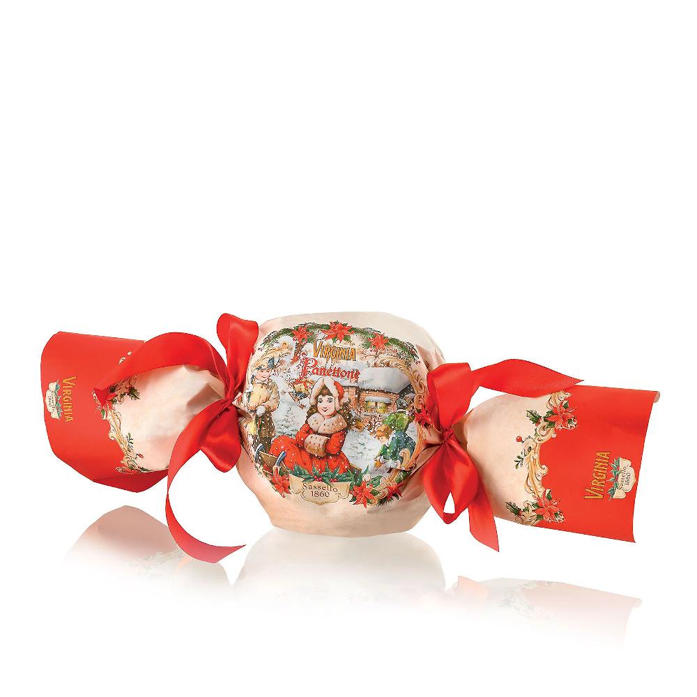 QVC Amaretti Virginia Set Panettoni Caramelle Di Natale: Classico E Cioccolato