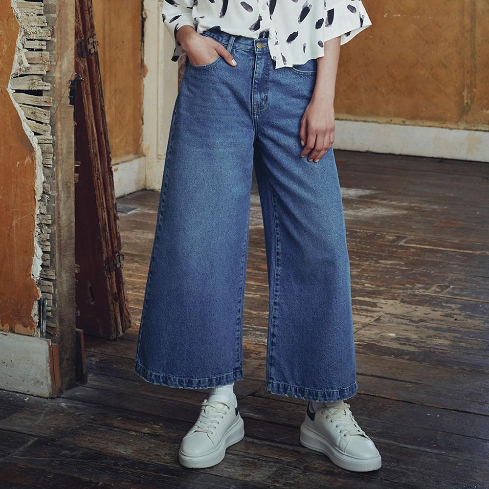 QVC APRICOT Jeans Gamba Ampia Con 2 Tasche Davanti E 2 Dietro