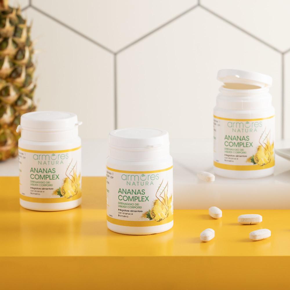 QVC Armores Ananas Complex 3 Integr. alimentari Drenaggio Liquidi
