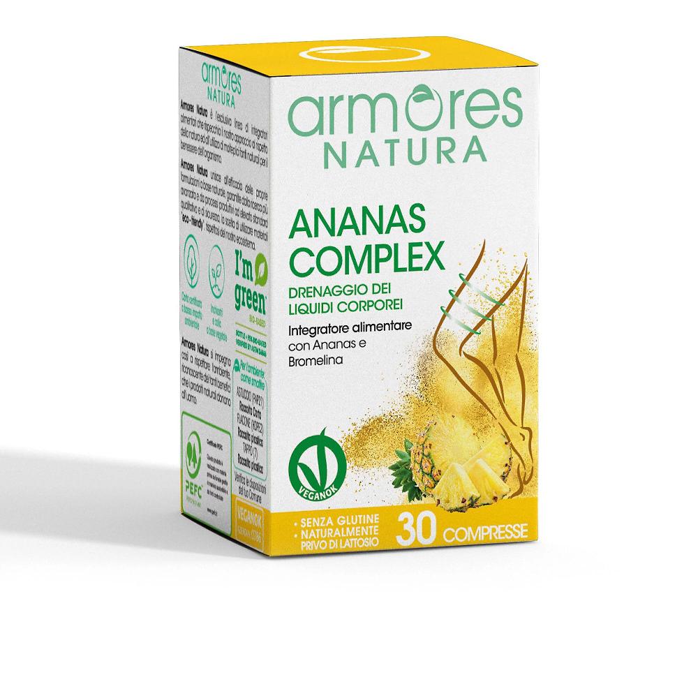 QVC Armores Ananas Complex Integratore drenaggio liquidi corpo 30 cps