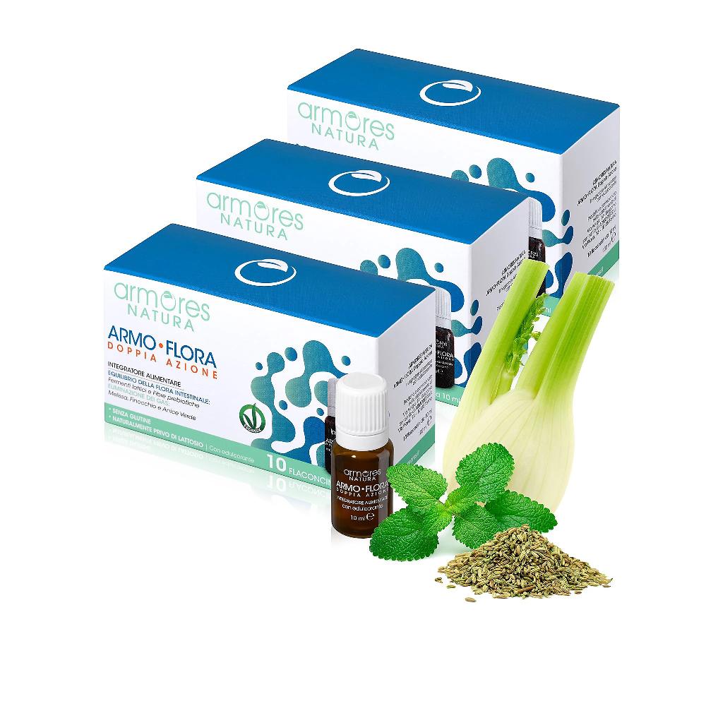 QVC Armores Natura Armo Flora Integratore alimentare (3pz)