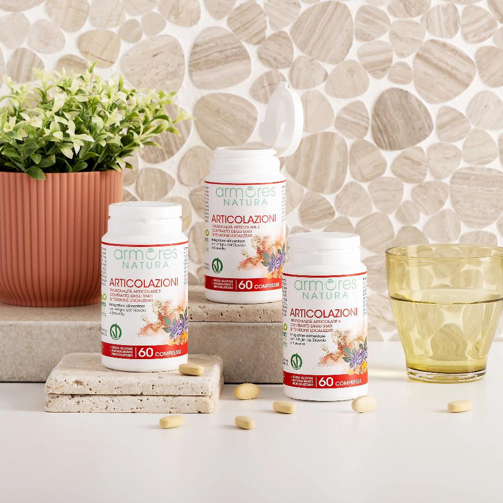 QVC Armores NATURA Articolazioni Kit 3 integratori alimentari (180cpr)