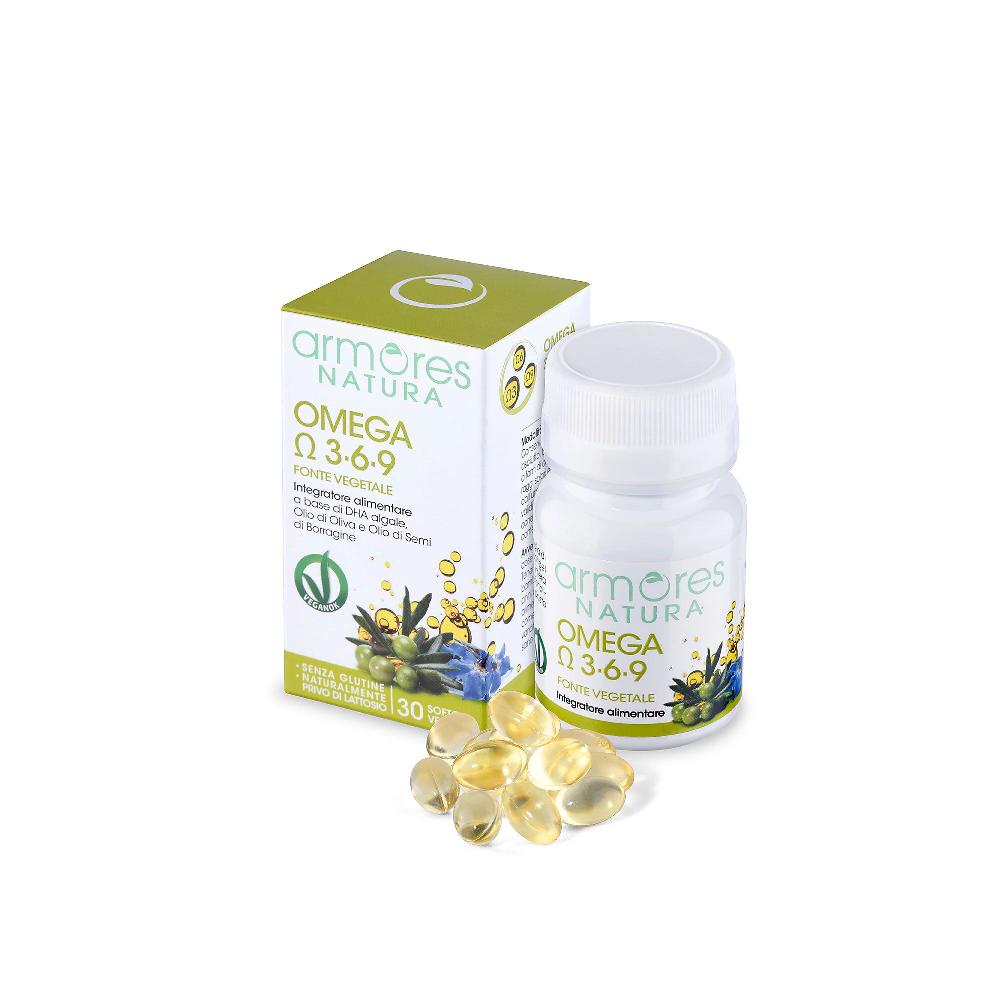 QVC Armores Omega 3-6-9 Integratore alimentare (30caps)