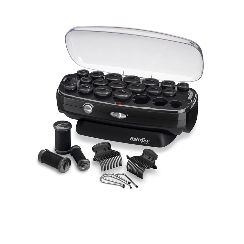 QVC Babyliss Set 20 bigodini riscaldabili in ceramica clip e pinze