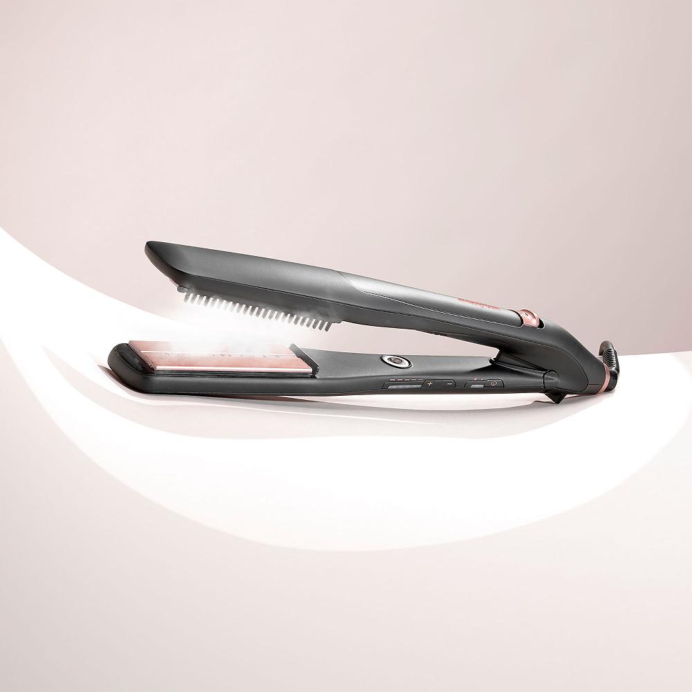 QVC Babyliss Steam Radiance Piastra per capelli con tecnologia vapore