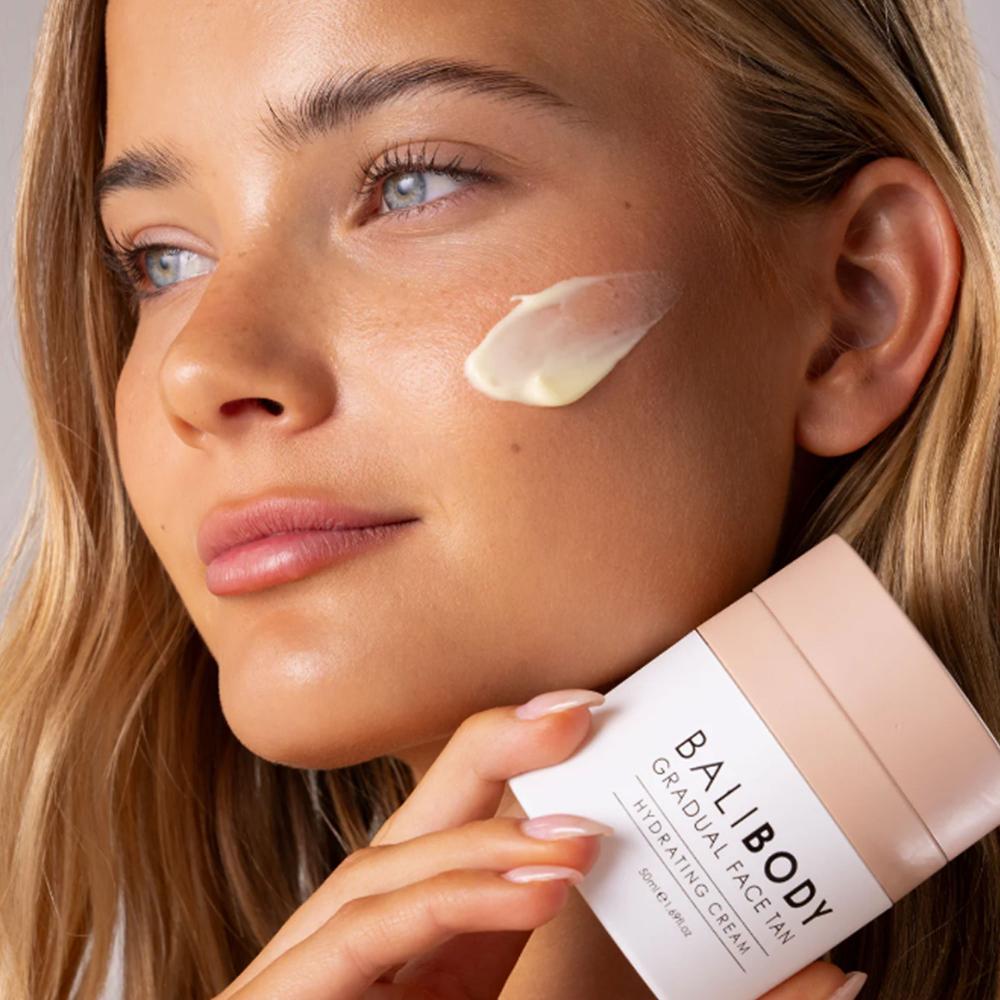 QVC Bali Body Gradual Face Tan Autoabbronzante Viso Per Colorito Dorato