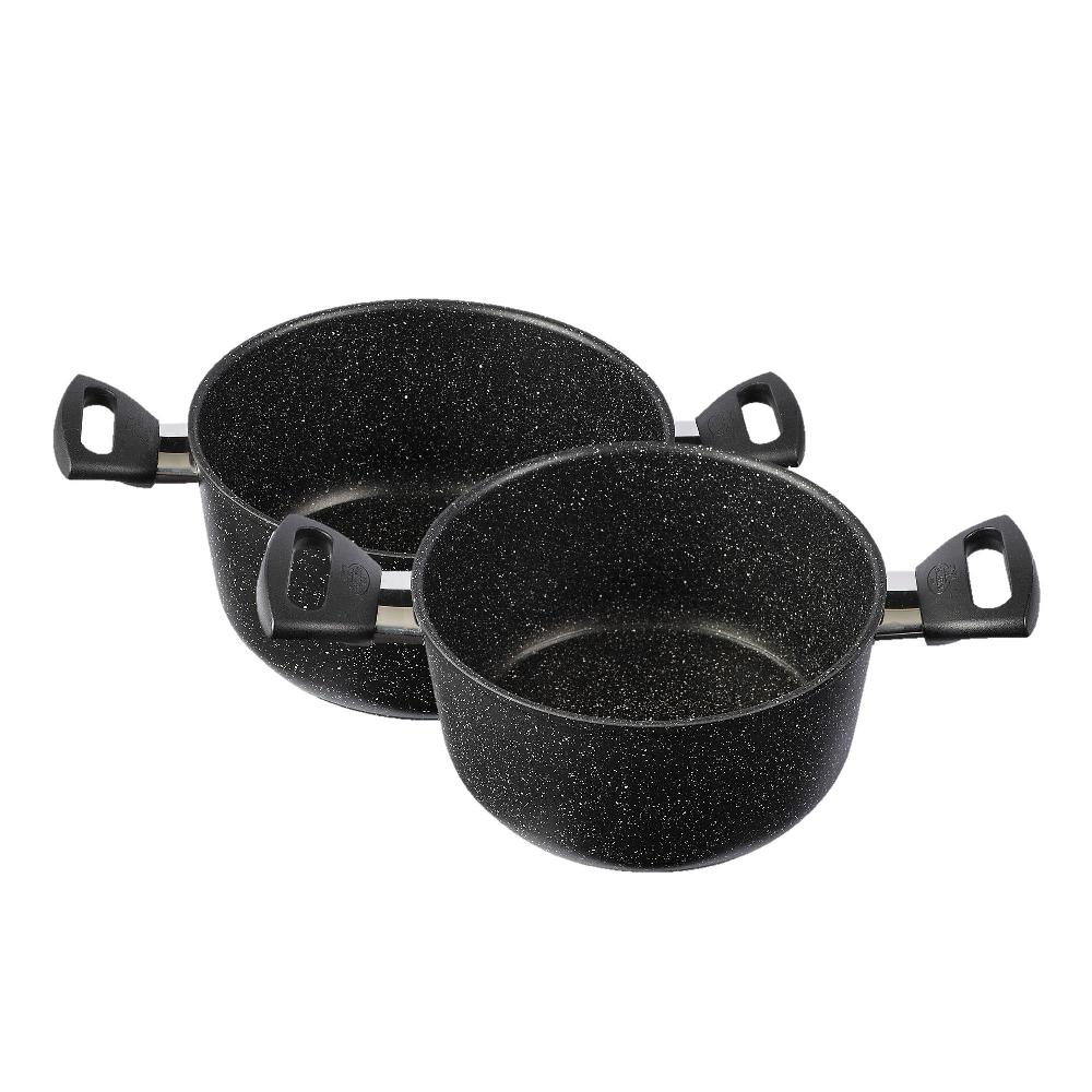 QVC Ballarini Batteria Di Pentole Vipiteno: 3 Padelle 2 Casseruole