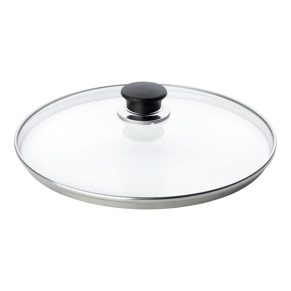 QVC Ballarini Coperchio in vetro da 24cm con pomolo nero