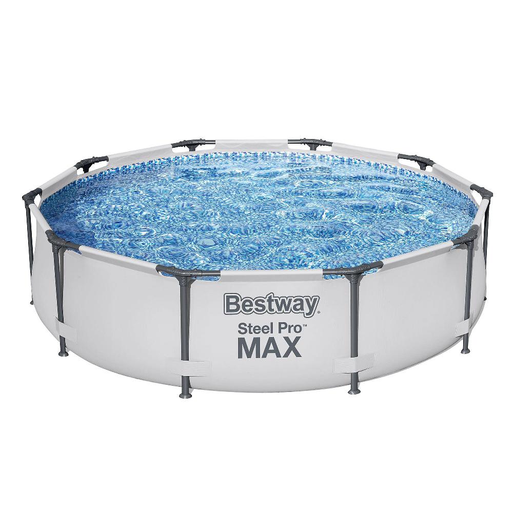 QVC Bestway Steel Pro MAX™ Piscina Fuori Terra Rotonda (305x76 Cm)