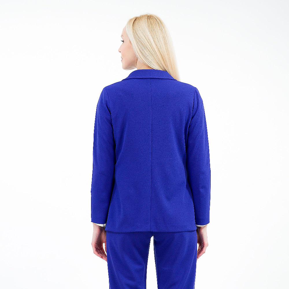QVC Bianca Della Torre Blazer Doppiopetto In Scuba Crépe