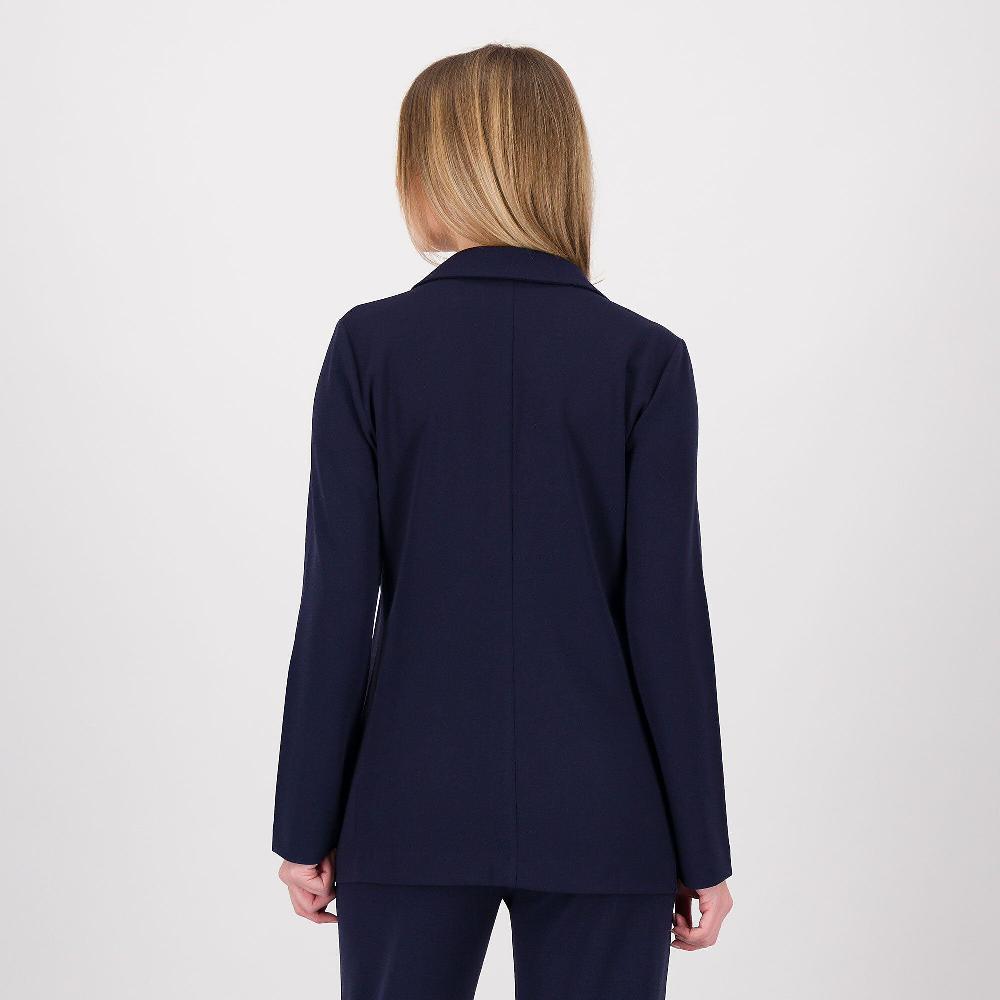 QVC Bianca Della Torre Blazer Doppiopetto In Tessuto Jersey Crêpe