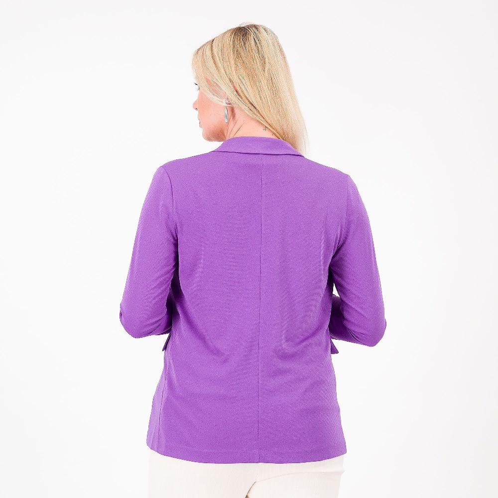 QVC Bianca Della Torre Blazer In Jersey Con Chiusura A Un Bottone