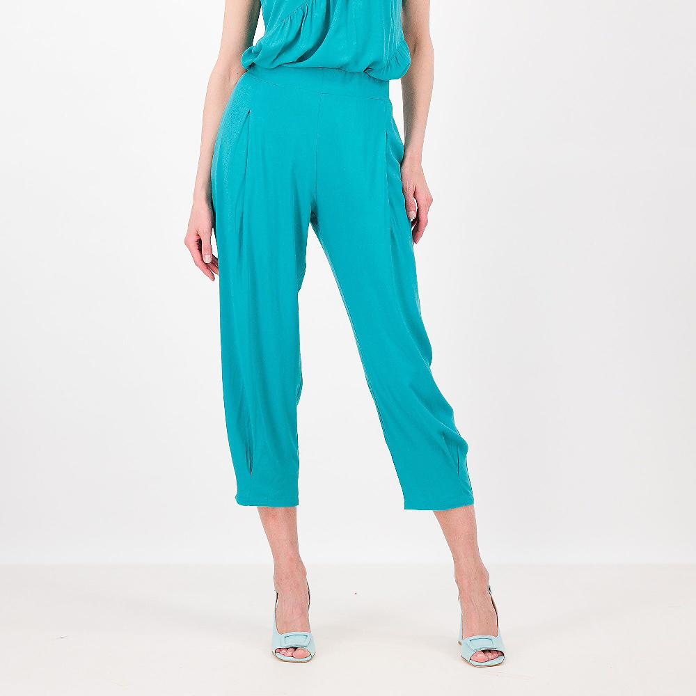 QVC Bianca Della Torre Pantaloni a baloon in mussola 100% viscosa Made in Italy