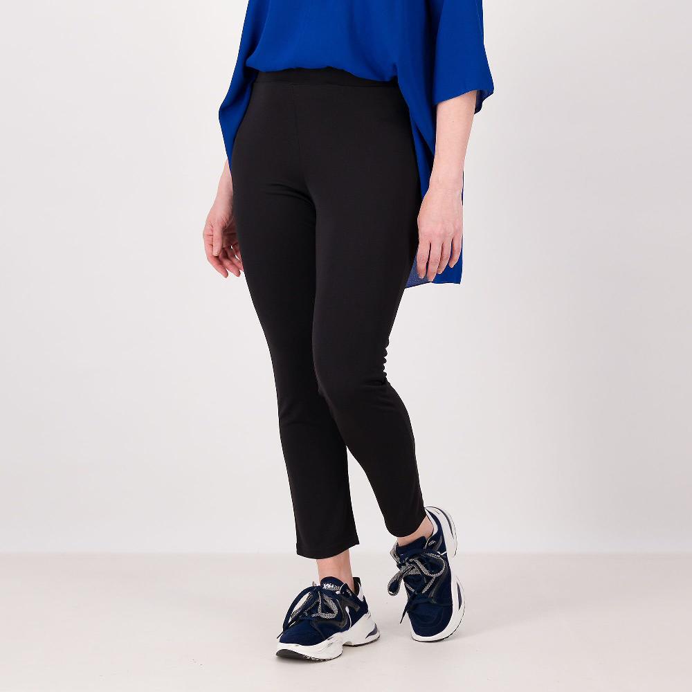 QVC Bianca Della Torre Pantaloni a sigaretta in jersey styretch Vita elasticata Made in Italy