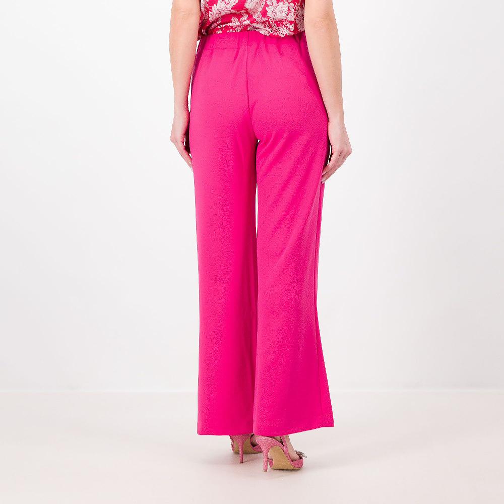 QVC Bianca Della Torre Pantaloni A Zampa In Bi-stretch