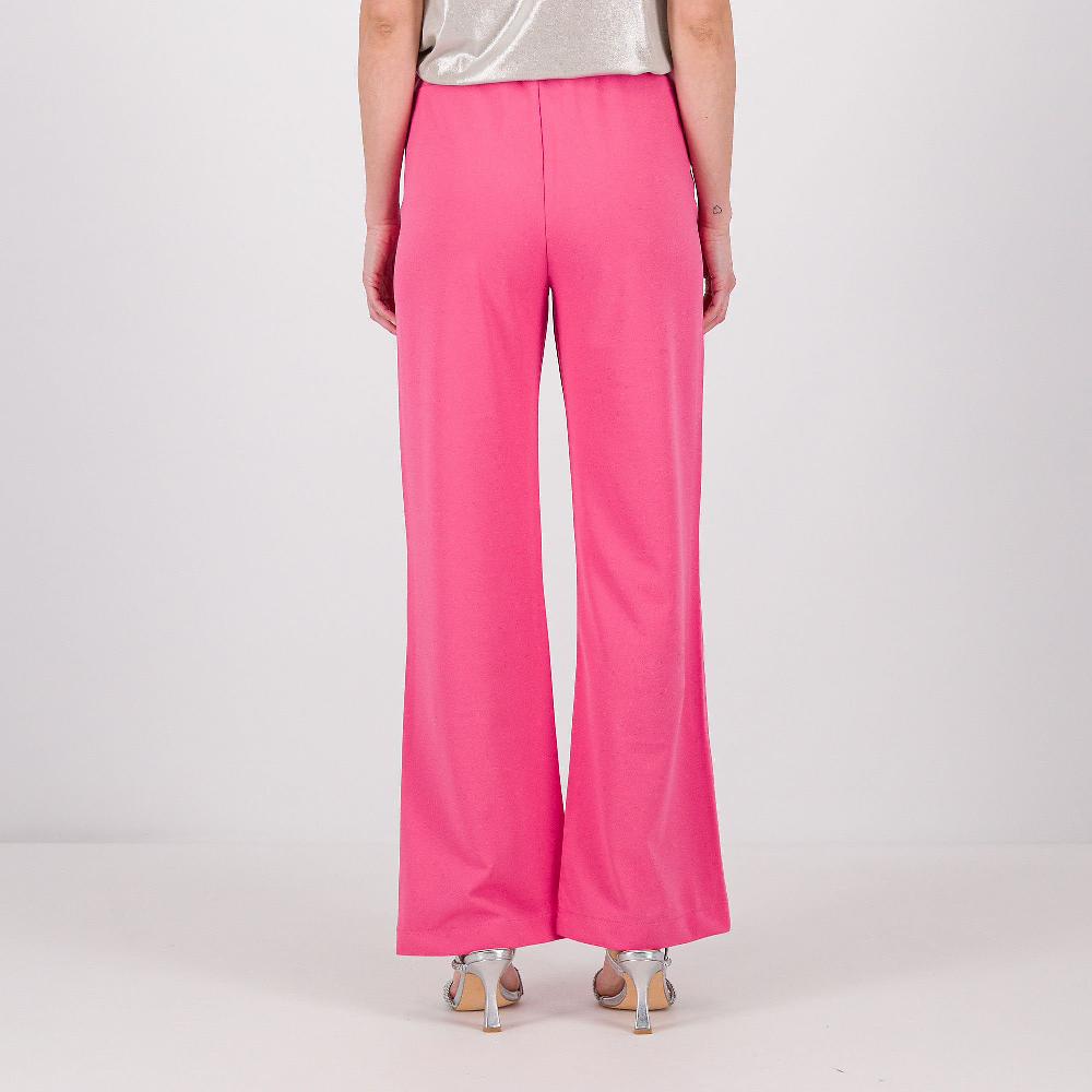 QVC Bianca Della Torre Pantaloni Bootcut In Jersey Crêpe Tecnico