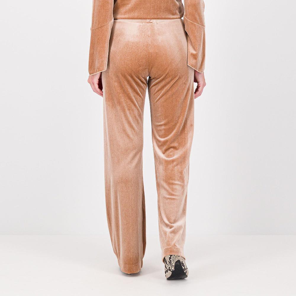 QVC Bianca Della Torre Pantapalazzo In Velluto Stretch
