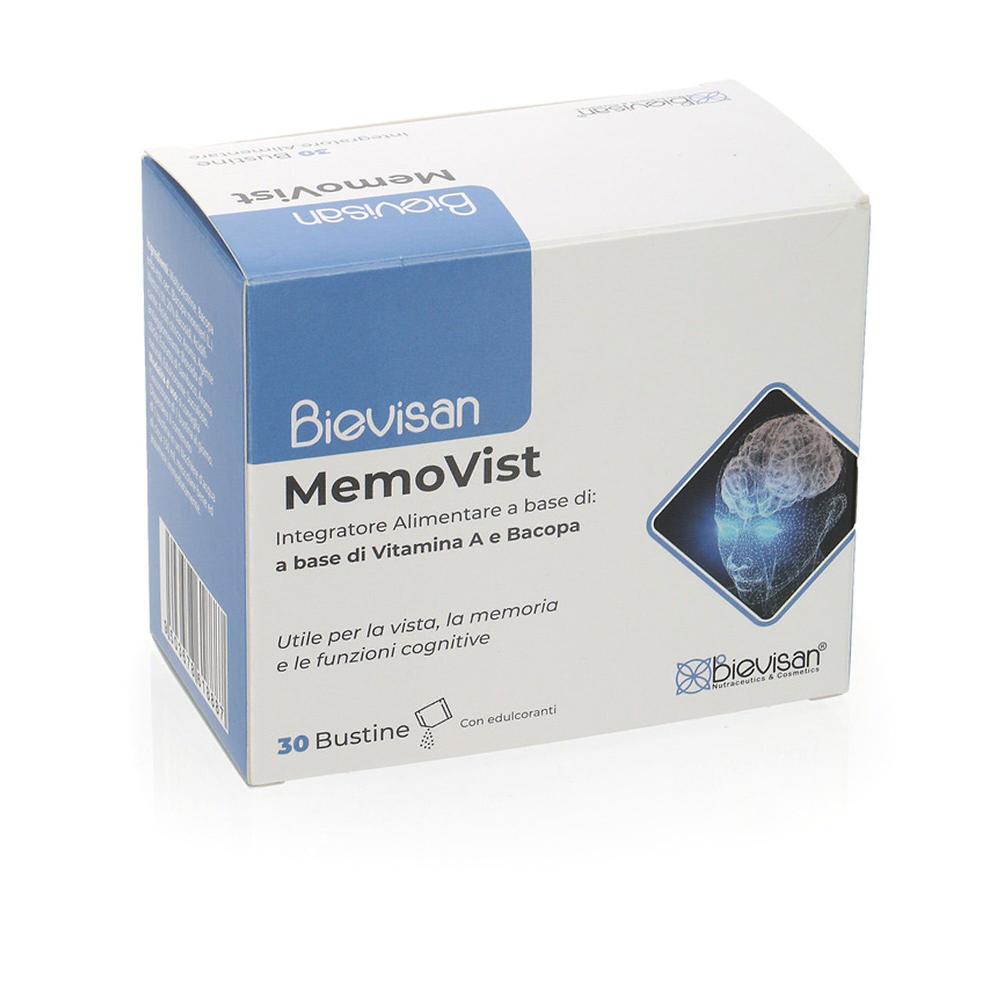QVC Bievisan Memovist integratore alimentare vista e memoria 30 bustine