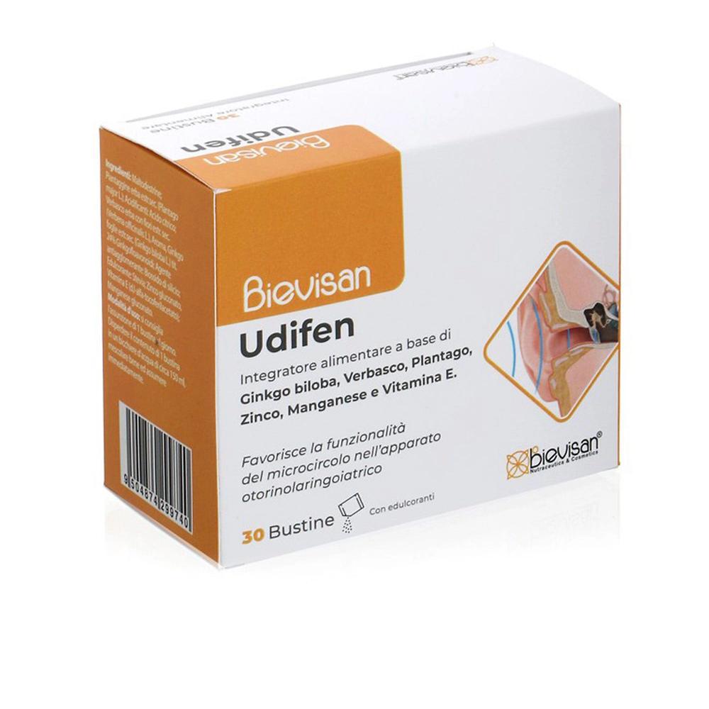 QVC Bievisan Udifen - 30 bustine con Ginkgo Bilboa int. alim