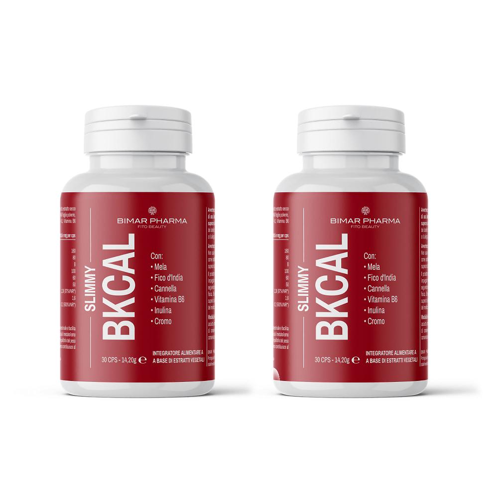 QVC Bimar Pharma BKCAL Integratore alimentare equilibrio del peso (2x30caps)