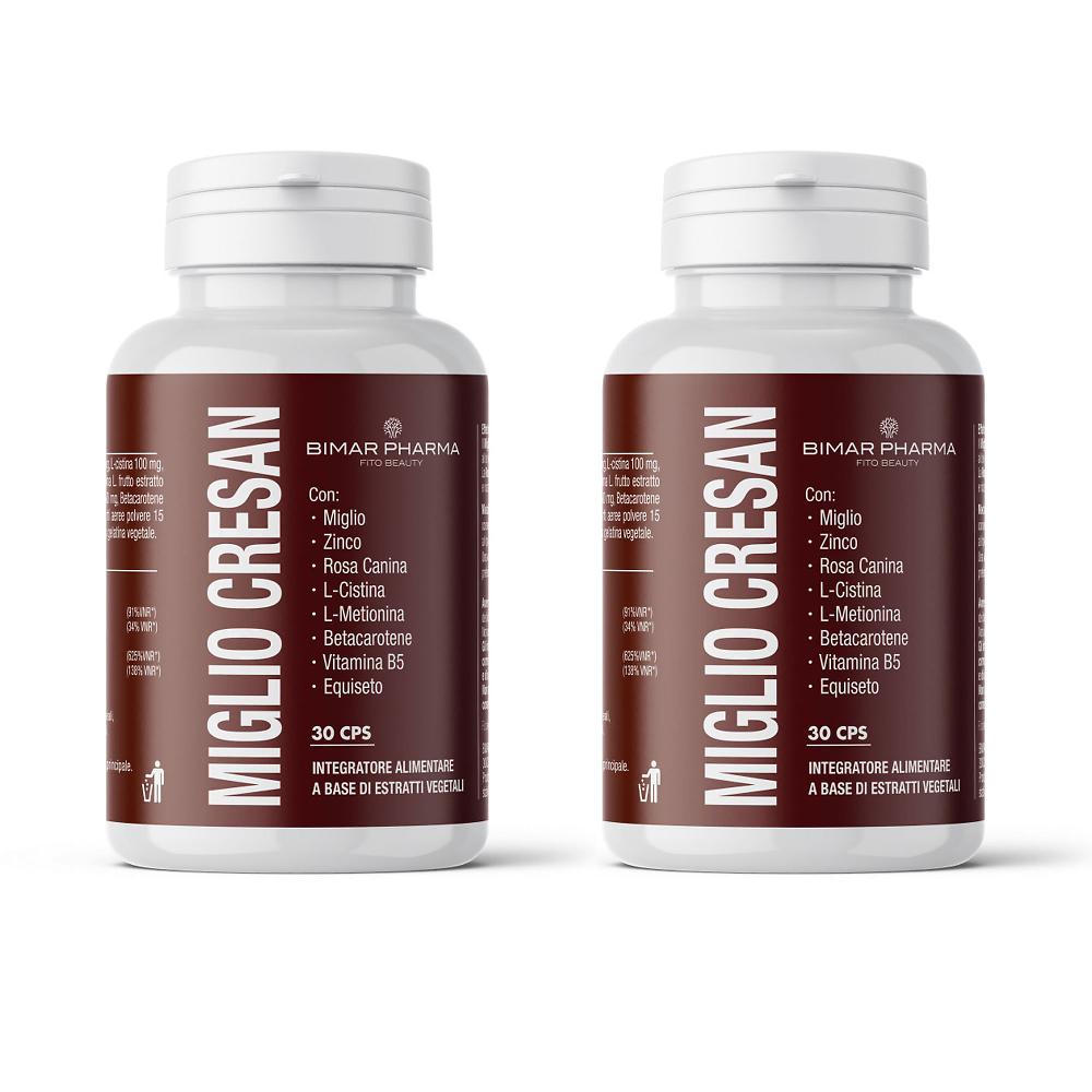 QVC Bimar Pharma Migliocresan Integratore unghie e capelli (2x30cps)