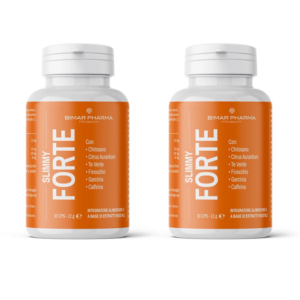 QVC Bimar Pharma Slimmy Forte Integratore alimentare (2x30caps)