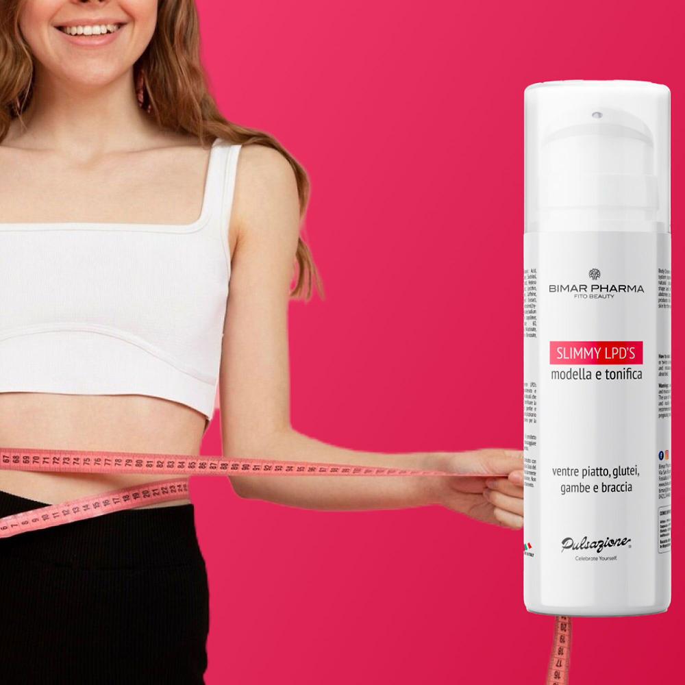 QVC Bimar Pharma Slimmy LPD'S Crema Corpo Idratante E Stimolante