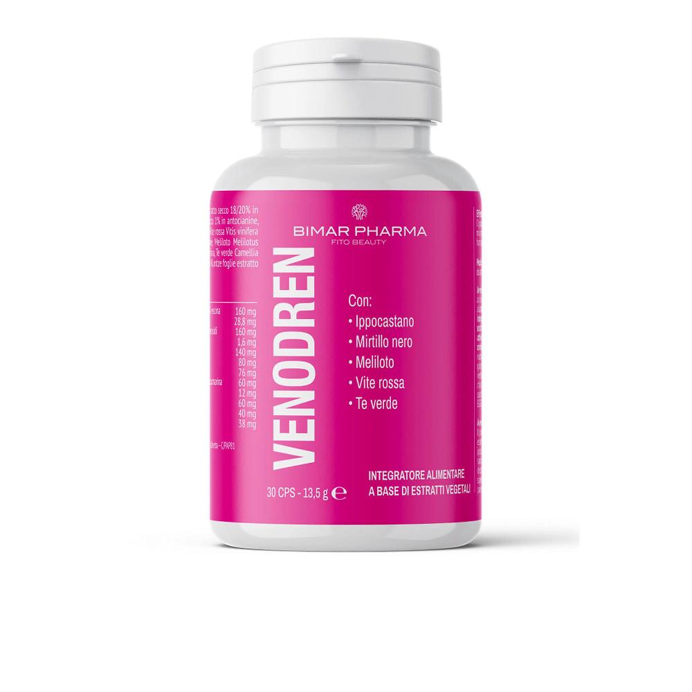 QVC Bimar Pharma Venodren Integratore alimentare microcircolo (30cps)