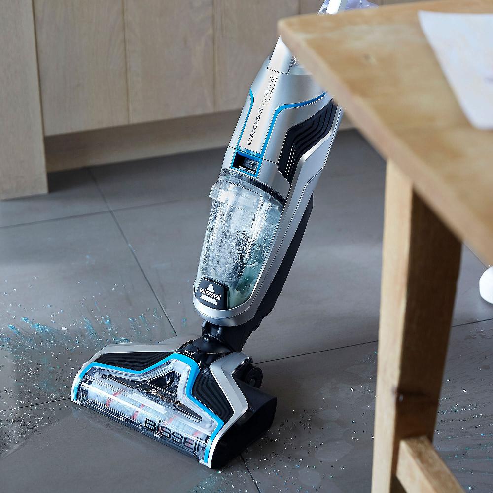 QVC Bissell CrossWave Pulitore Multisuperfici + 1 L Di Detergente