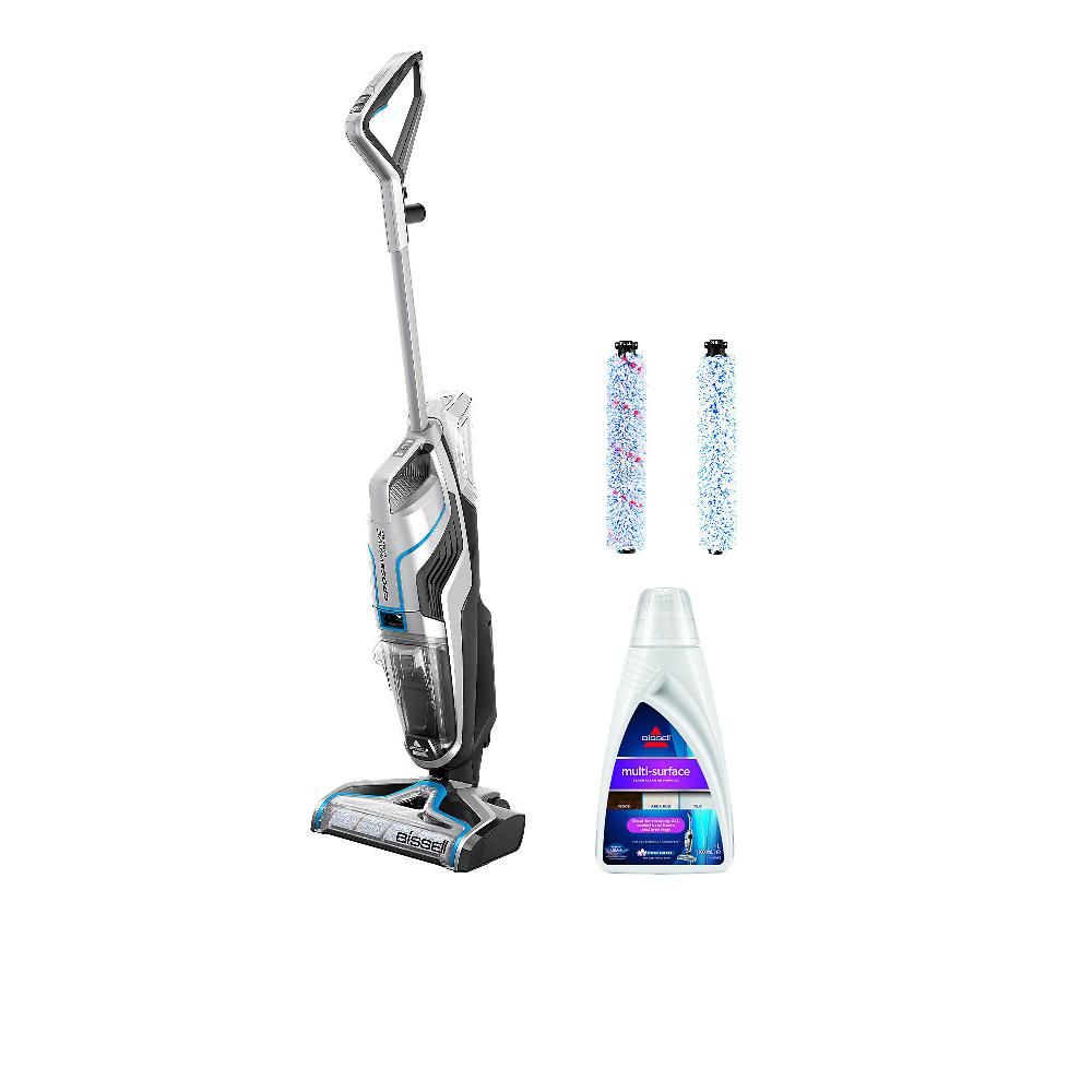QVC Bissell CrossWave Pulitore multisuperfici + 1 l di detergente