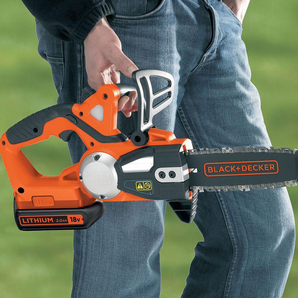 QVC Black+Decker Elettrosega a batteria con barra da 20 cm