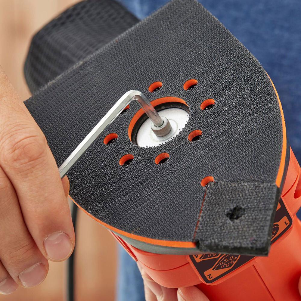 QVC Black+Decker Multi Levigatrice 4in1 Con Sacchetto Raccoglipolvere