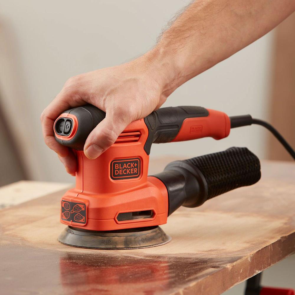 QVC Black+Decker Multi levigatrice 4in1 con sacchetto raccoglipolvere