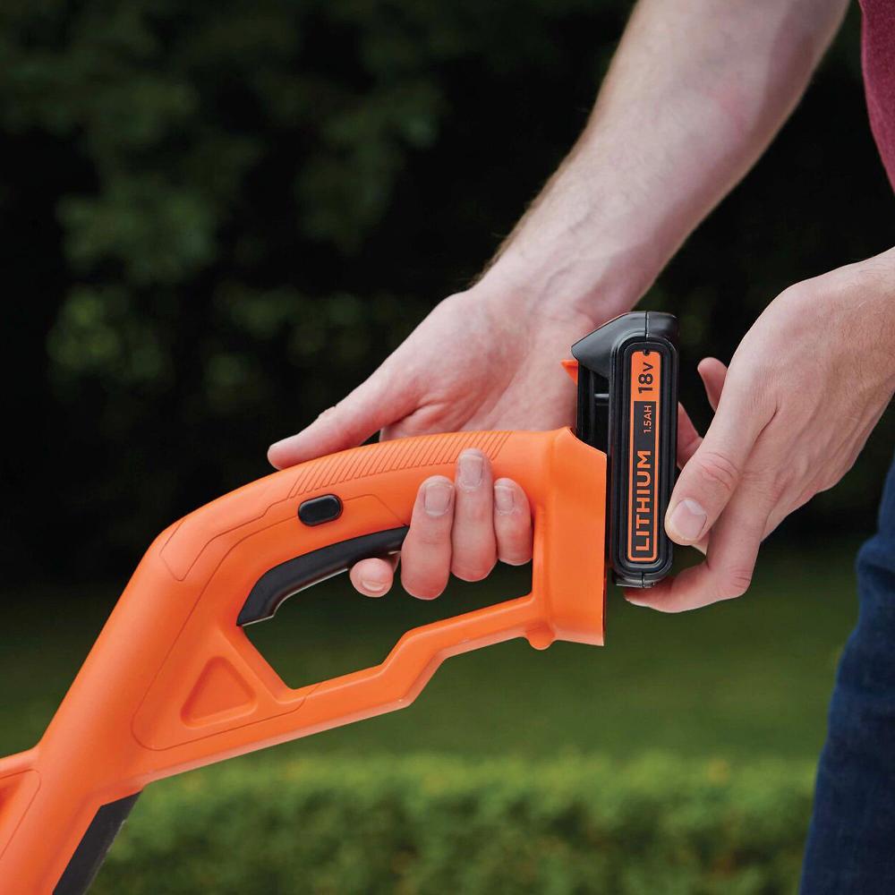 QVC Black+Decker Tagliabordi Batteria Con Impugnatura Telescopica
