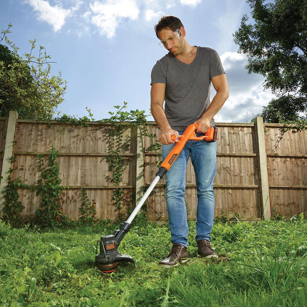 QVC Black+Decker Tagliabordi Batteria Con Impugnatura Telescopica