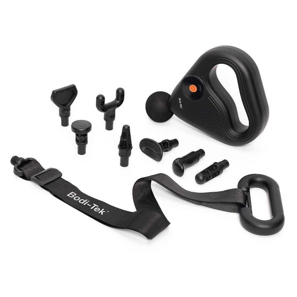 QVC Bodi-Tek Pistola Massaggiante Con 8 Testine E Cintura Massaggiante