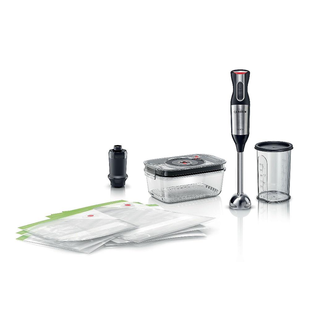 QVC Bosch Frullatore a immersione con kit sottovuoto ErgoMixx